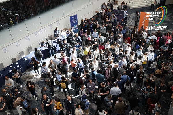 “Diverse Voices Link offers off-site multilingual production and interpretation - connecting you to the world.”